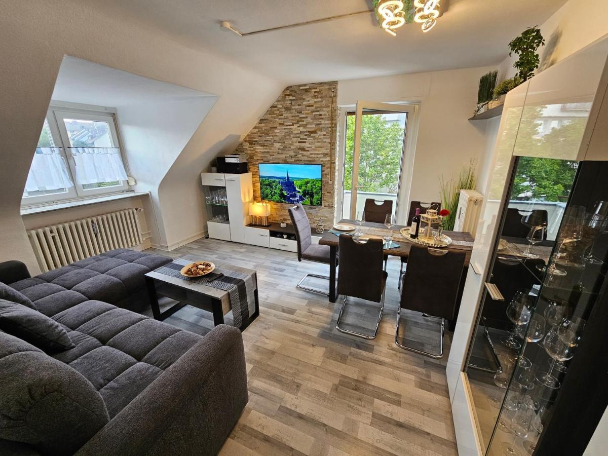 Exklusives Und Helles Dachgeschoss-Apartment No 3 Im Zentrum Von Kassel, Schnelles 1Gbit Internet, Geschirrspueler, Boxspringbetten מראה חיצוני תמונה